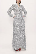 Spotted Pleated suit 12260