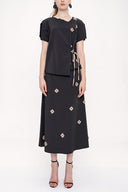 Black Belted suit 12264