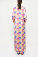 Patterned Double suit with elastic waist trousers 12286