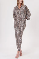 Pars Suit with loose-fitting shirt and trousers with elastic waist 12308