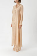 Camel Hair Double suit with elastic waist trousers 12322