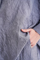 Gray Crochet trousers and shirt suit 12352