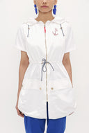 Ecru Zipped waistcoat 20295