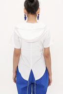 Ecru Zipped waistcoat 20295