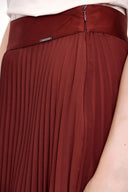 Brown Pleated skirt 81182