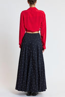 Spotted Godeli high waist long skirt 81350 RPT