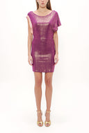 Dried Rose Gem detail off shoulder blouse18580