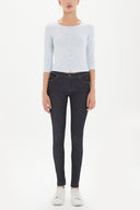 Blue Striped knit cardigan 19467