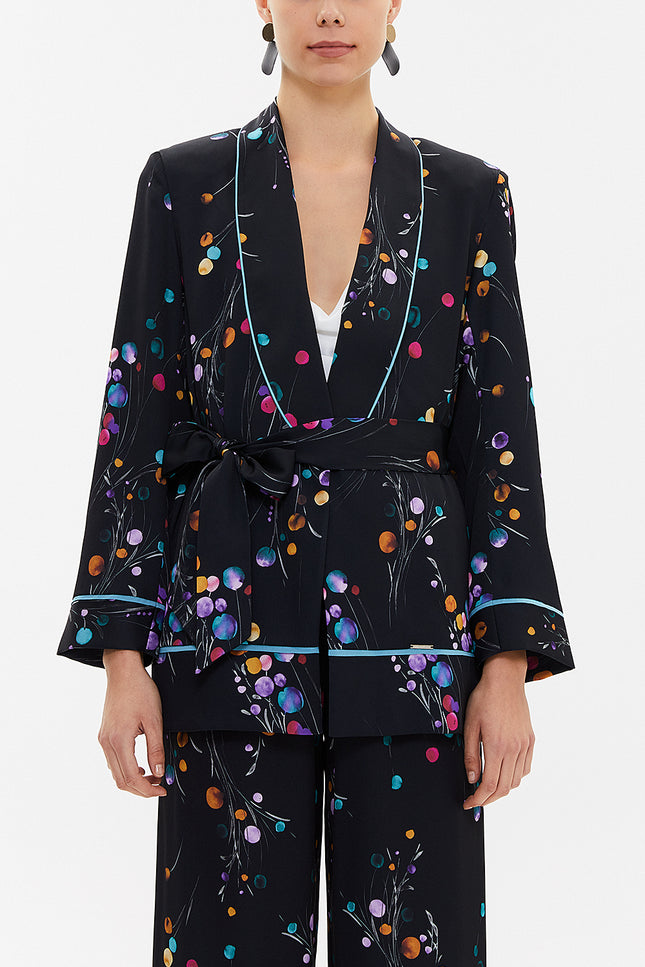 Kemerli Blazer Ceket 61119