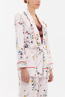 Yellow Belted blazer 61119