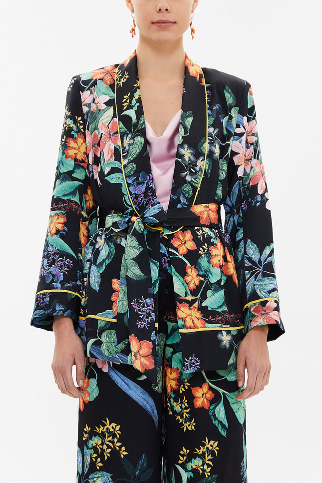 Kemerli Blazer Ceket 61119