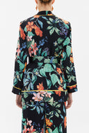 Patterned Belted blazer 61119