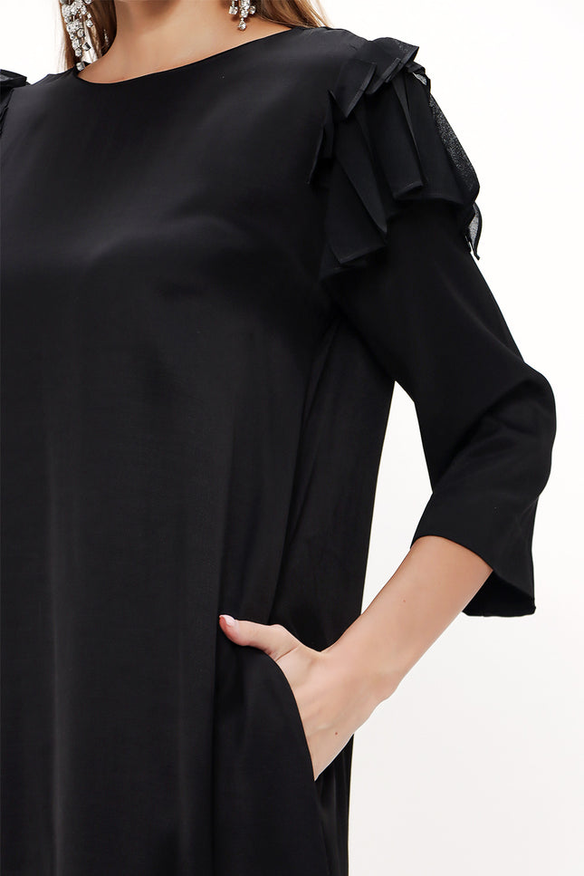 Piliseli Midi Elbise 92161