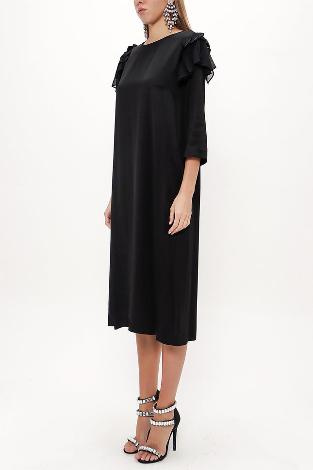 Piliseli Midi Elbise 92161