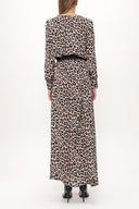 Pars Belted  Button maxi dress  92444