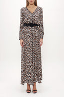 Pars Belted  Button maxi dress  92444
