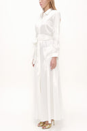 Ecru Pocket elastic maxi dress 92606