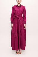 Plato Pocket And Elastic Shirt Dress 92958