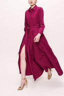 Plato Pocket And Elastic Shirt Dress 92958