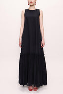 Black Sleeveless dress 93745