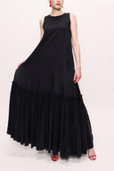 Black Sleeveless dress 93745