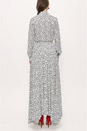 Spotted Pleated suit 12260