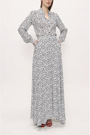 Spotted Pleated suit 12260