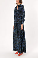 Patterned Pleated suit 12260