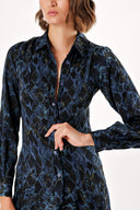 Patterned Pleated suit 12260