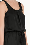 Black Pocket sleeve jumpsuit 10060