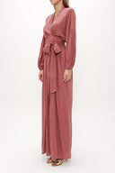 Balon Kol Anvelop Uzun Elbise 93271